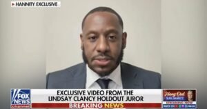 WATCH: Lone Holdout Clancy Juror Breaks His Silence in Video Message * The Gateway Pundit * by Cristina Laila