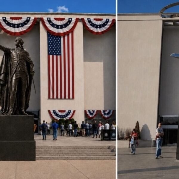 Trump Tells Smithsonian to Tear Down “Strange Modernist” Infinity Sculpture and Install…