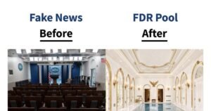 Trump Floats Replacing White House Briefing Room With Original FDR Pool? * The Gateway Pundit * by Jordan Conradson