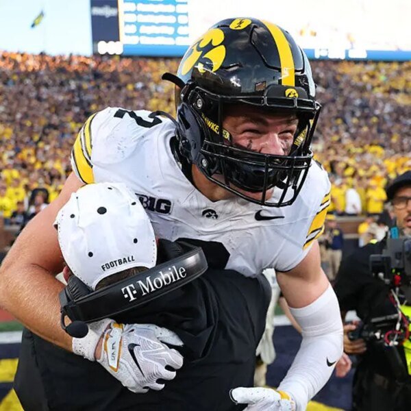 Iowa vast receiver ‘blacked out’ after hauling in last-second sport winner in…