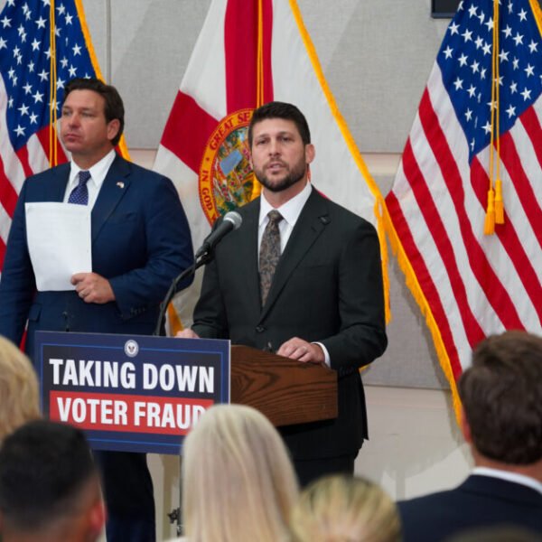DeSantis and Florida AG Uthmeier Charge 20 Ineligible Voters — Including 16…