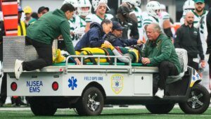 Scary scene as Jayden Reed carted off on backbone board throughout Packers sport in opposition to the Jets