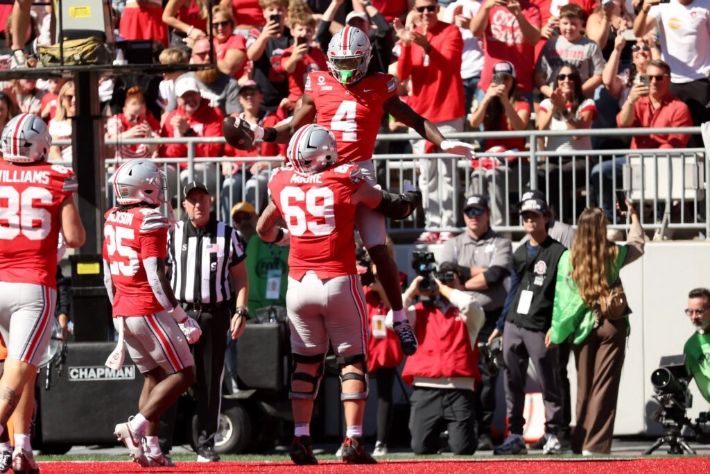 Ohio State’s Jeremiah Smith is now the Heisman favourite following historic efficiency