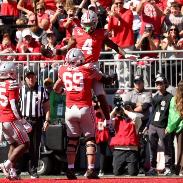 Ohio State’s Jeremiah Smith is now the Heisman favourite following historic efficiency