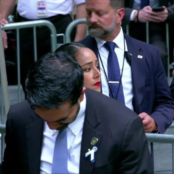 Trump calls AOC and Mamdani laughing at 9/11 ceremony inappropriate
