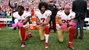 Mike Florio thinks the New York Giants ought to take into account changing Jaxson Dart with–anticipate it–Colin Kaepernick