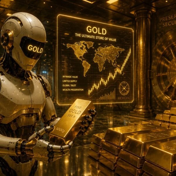 Claude AI Predicts BTC Could Outpace Gold if ETF Hedging Fades