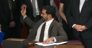WATCH: Mamdani Gifts Ceremonial 9/11 Pen to Lawyer Who Represented al-Qaeda Operative Tied to Pentagon Hijacker
