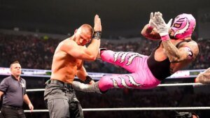 WWE’s Rey Mysterio displays on Triplemania involvement, says he is unfazed going into match with 7-foot-3 big