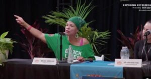 “We’ll Show You a Picture of His Pig A**..F**k Him Up!” – College Professor and BLM Founder Caught on Tape Doxxing and Inciting Violence Against ICE Agent (VIDEO)