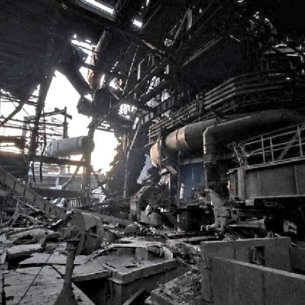 As TGP Anticipated a Week Ago, Ukraine’s Largest Steel Plant Shuts Down…
