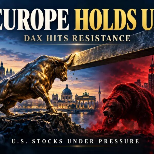 European shares principally increased, however DAX fails to carry above its 100-day&hellip;