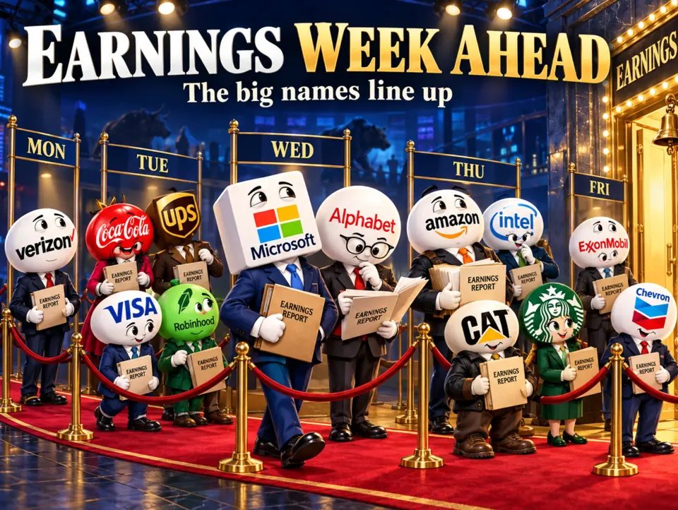 Biggest earnings week forward: Can Microsoft, Alphabet and Amazon flip the Nasdaq tide? Or will the ships sink?