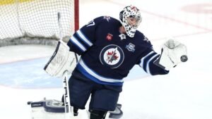 Connor Hellebuyck commerce provides intrigue as Devils go to Stars