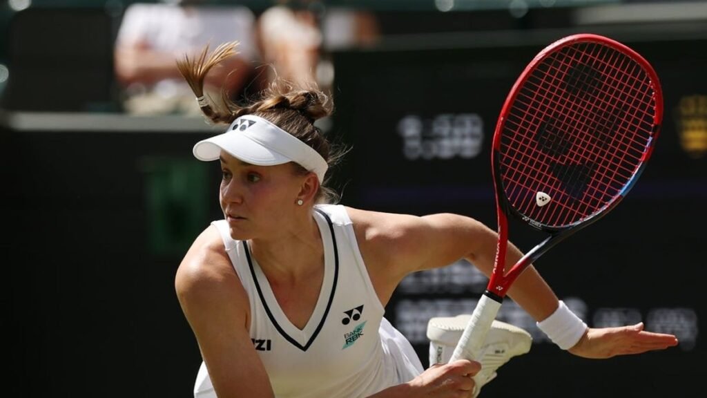 WTA roundup: Elena Rybakina, Katerina Siniakova win titles