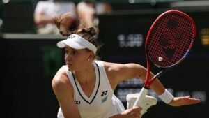 WTA roundup: Elena Rybakina, Katerina Siniakova win titles