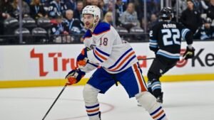 Oilers F Zach Hyman (neck) positioned on injured reserve