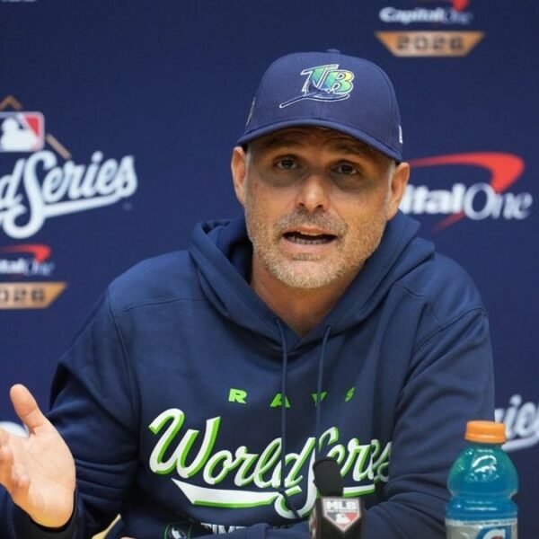 Rays making calculated gamble in delaying ace to start World Series