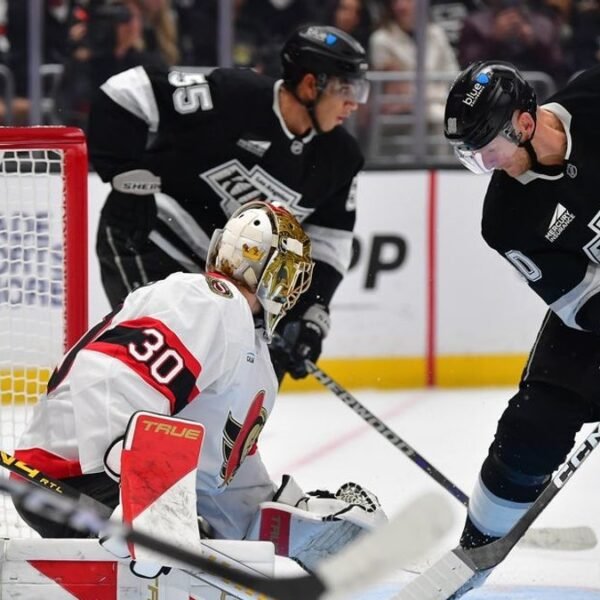 Kings squander 4-goal edge in third interval, nip Senators in OT