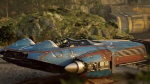 All automobile varieties in Star Wars Galactic Racer (and which one must you select)