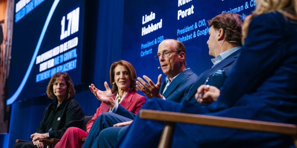 Larry Fink on the misplaced ‘bedrock of America’ and ‘an enormous divide’ between wages and funding wealth
