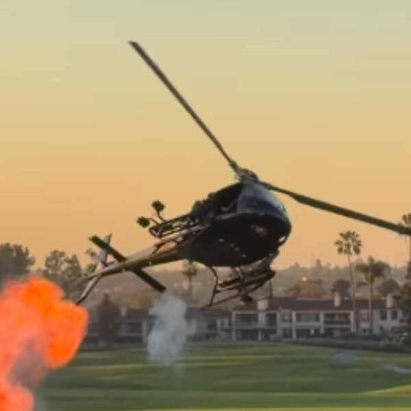 Watch: Stunt Chopper at Navy SEAL Fundraiser Thrills Guests With Small Explosions&hellip;