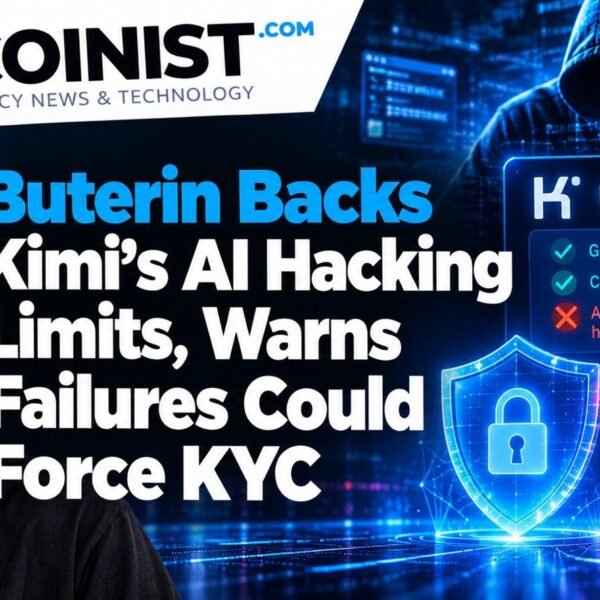 Buterin Backs Kimi’s AI Hacking Limits, Warns Failures Could Force KYC