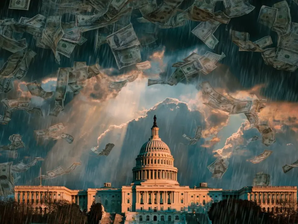 US fiscal 2026 finances deficit was the biggest in 5 years