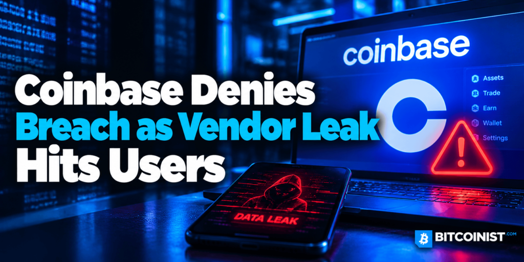 Coinbase Denies Breach as Vendor Leak Hits Users