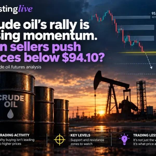 Today’s oil value evaluation exhibits early indicators that bulls are shedding steam