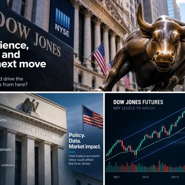 Dow Jones futures evaluation: Fed dangers and key ranges for October 16