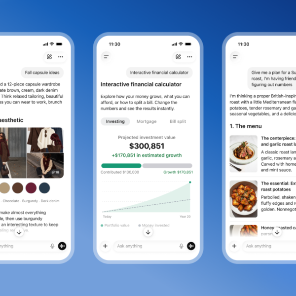 ChatGPT is getting much more visible, with the launch of a brand…