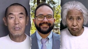California girl accused of killing son-in-law claims husband fired deadly photographs
