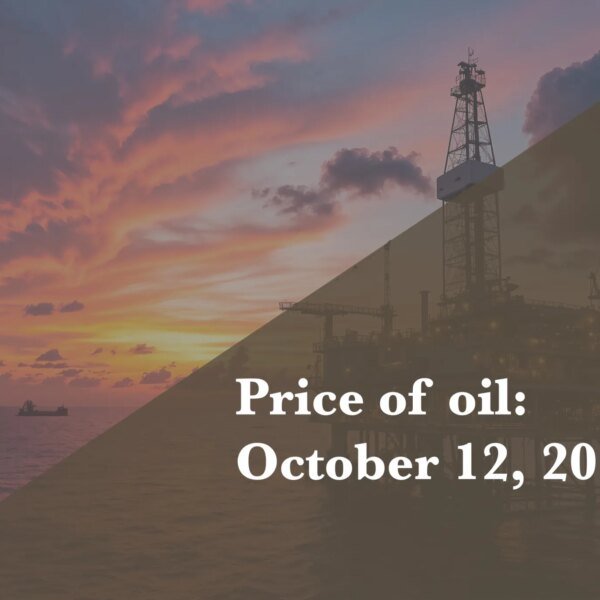 Current worth of oil as of October 12, 2026