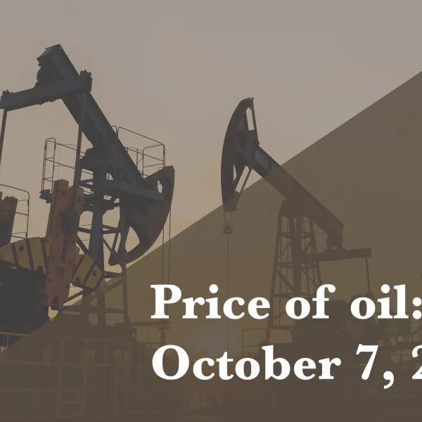 Current value of oil as of Oct. 7, 2026