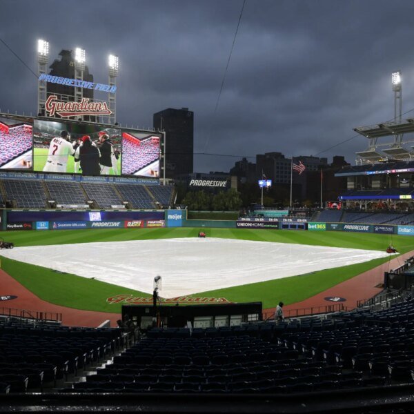 Rain forces MLB to postpone Guardians-Rays ALCS Game 4 in Cleveland
