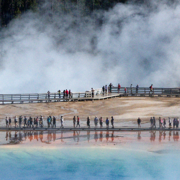 Iconic Yellowstone collects document 23,000 items of trash from sizzling springs