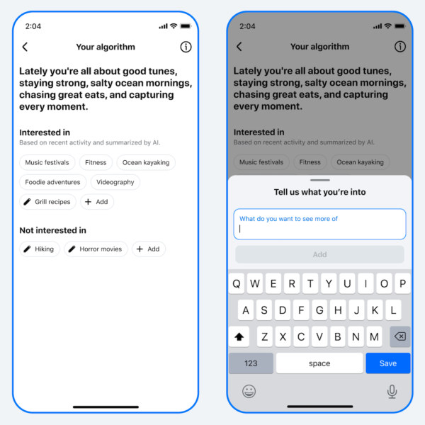 Facebook is giving customers extra management over their algorithm