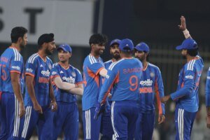 The three wickets he took had been nullified