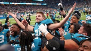 Jaguars kicker sticks it to Eagles followers after nailing game-winning 57-yard subject aim in London
