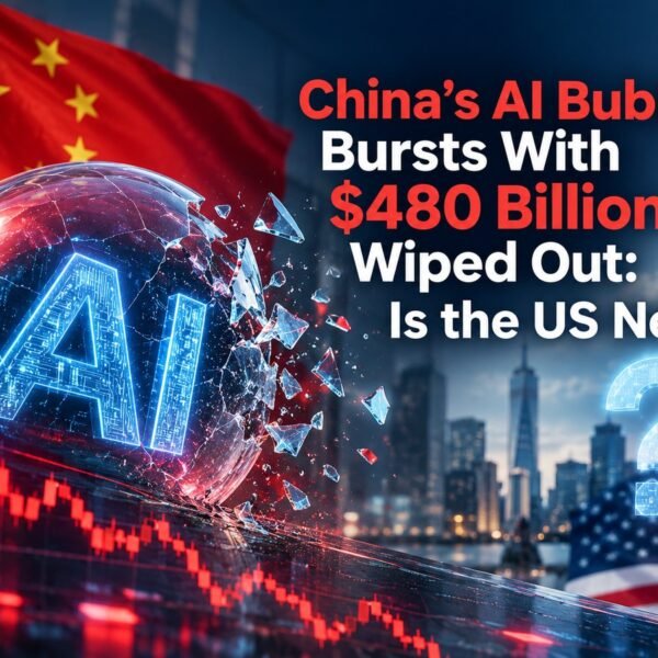 China AI Bubble Bursts: Is the US Next, and Is Bitcoin Safe?