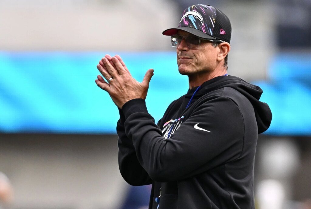 “He lost the locker room. Retire old man”: NFL followers react to Jim Harbaugh’s baffling response on Chargers’ 0-5 begin