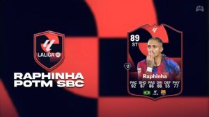 Best EA FC 27 Raphinha LaLiga POTM SBC answer