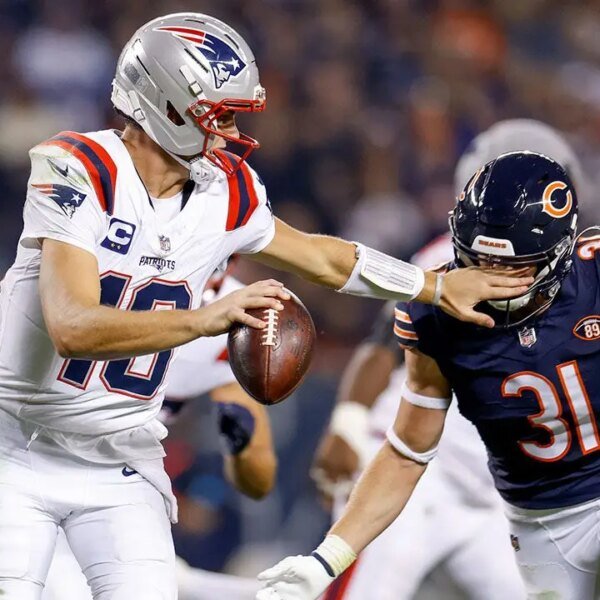 Drake Maye’s end-zone interception proves pricey as Patriots fall 30-24 to Bears&hellip;