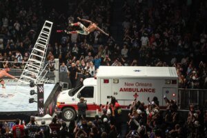 WWE: Leaked kayfabe-breaking picture reveals Je’Von Evans making ready for brutal Money within the Bank spot