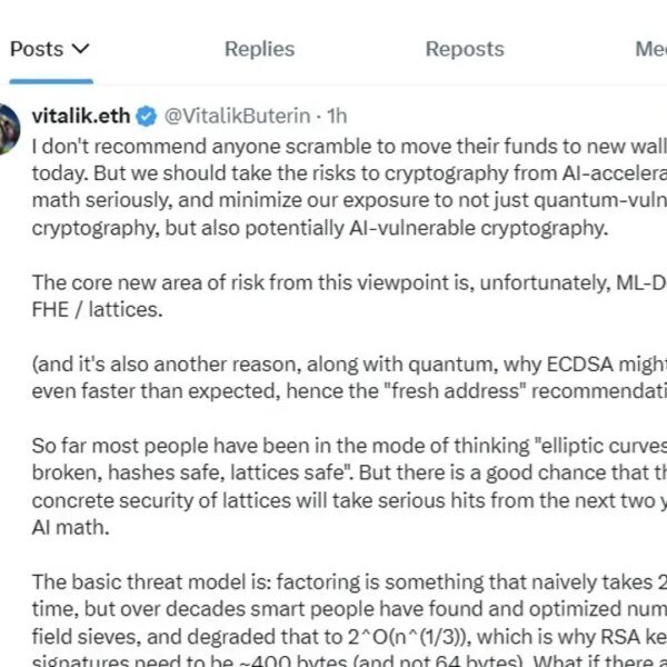 Ethereum researchers urge crypto holders to organize for AI-driven threats to pockets&hellip;