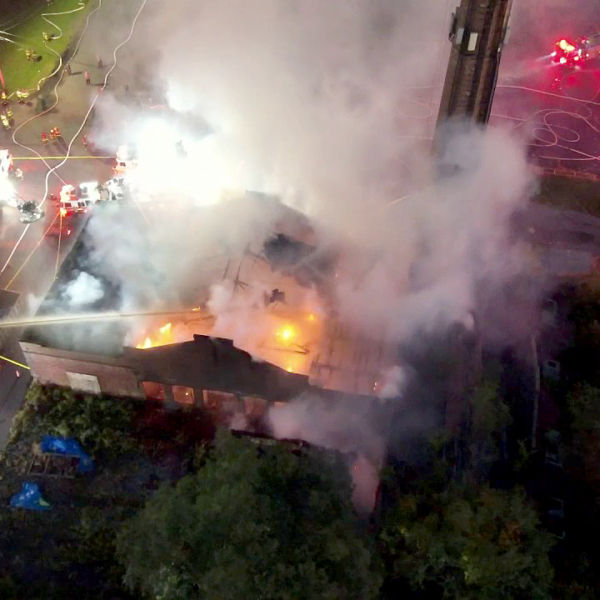 NYC firefighters save iconic ‘Godfather’ church from wind-fueled inferno