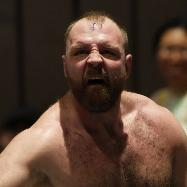 Jon Moxley absolutely busted open in grotesque match at AEW WrestleDream 2026