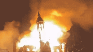 Historic city corridor in France largely misplaced after far-left rioters set it ablaze