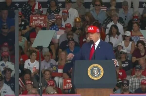 Trump Loses It Over Getting Protested At His Georgia Rally